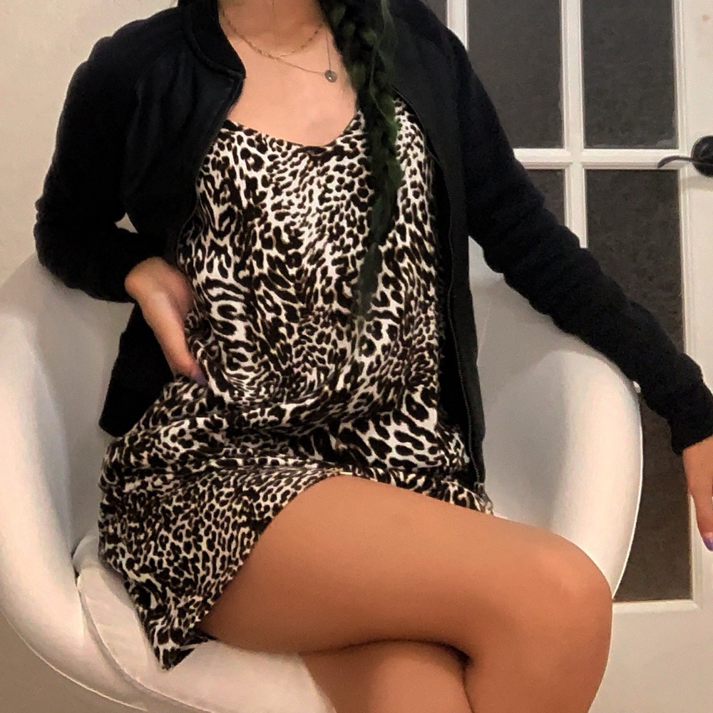 Zara Animal Print Dress